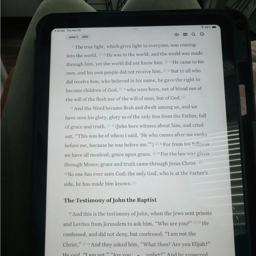 Apple Tablet - Silver and Black